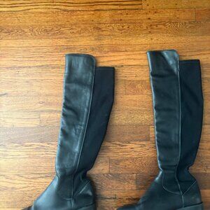 Clarks Knee High Leather Boots